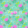 Pink Proteas - Bright Green